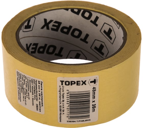 Малярная лента TOPEX 35 м 23B204