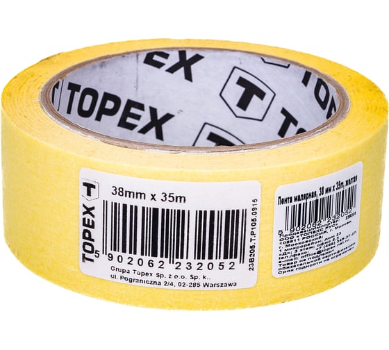 Малярная лента TOPEX 35 м 23B205