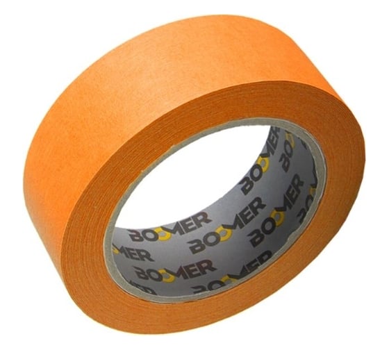 Маскирующая лента BOOMER 90с-30 мин, оранжевая, 38 мм x 40 м, уп. 6 шт. 8020/38