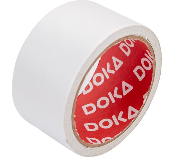 Двусторонняя лента ПП DOKA 48 мм, 10 м 48/12 Двусторонняя  лента ПП