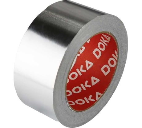 Алюминиевая лента DOKA 48 мм, 40 м 48/72 Клейкая  лента алюминиевая