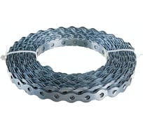 Монтажная лента Стройметиз 0,55x12 мм, волна, 10 м, цинк, этикетка 4530059