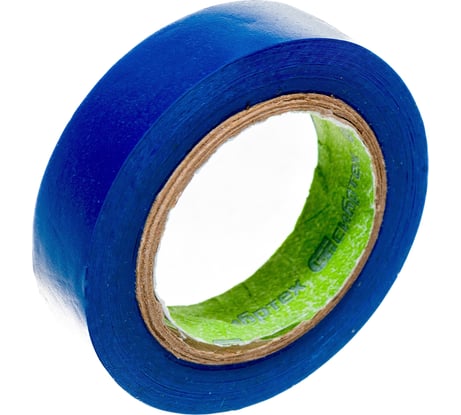 Изолента СИБРТЕХ ПВХ, 15 мм х 10 м, 130 мкм, синяя 88787