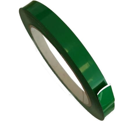 Упаковочная лента PVC Folsen 9ммx66м зелёная 54мк 0777093