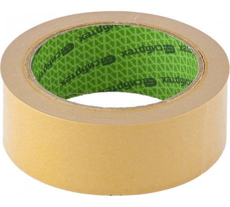 Клейкая двусторонняя лента СИБРТЕХ 38х25 на тканевой основе 88811