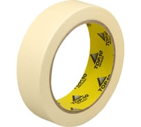 Маскировочная лента TOP.10 бежевая, 25 мм x 40 м (до 80) (6102540) 10.901.6025.