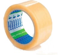 Упаковочная лента Folsen 75мм x 66м прозрачная Hot-melt PP 45мк 0421775