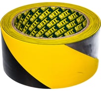 Лента разметочная FIT IT черно-желтая ,50мм*25м 11859