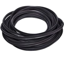 Уплотнитель для пластиковых окон и дверей EXOFLEX Rehau 002, черный, 6 м R1874990