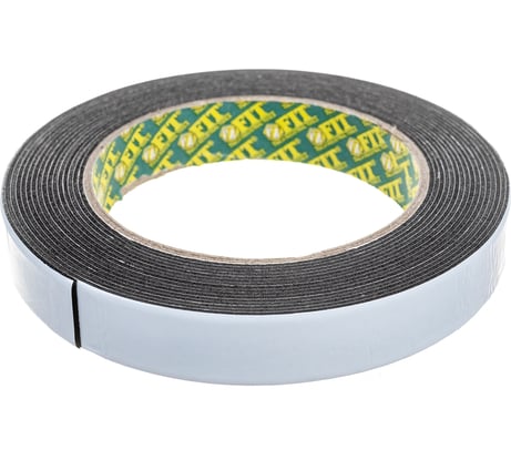 Двухсторонняя монтажная лента FIT IT 19 мм х 5 м черная 11791