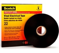 Изоляционная лента высшего класса 3М Scotch 22 38мм х 33м х 0,25мм 7000031345