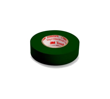 Универсальная изоляционная лента 3М Temflex 1300 зеленая 19мм х 20м х 0,13мм 7000062622