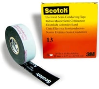Полупроводящая резиновая лента 3М Scotch 13 19мм х 4,5м 7000007284