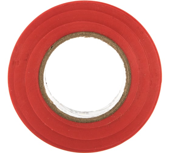 Изолента ПВХ 15мм, 20м, красная IEK ИЭК UIZ-13-10-K04