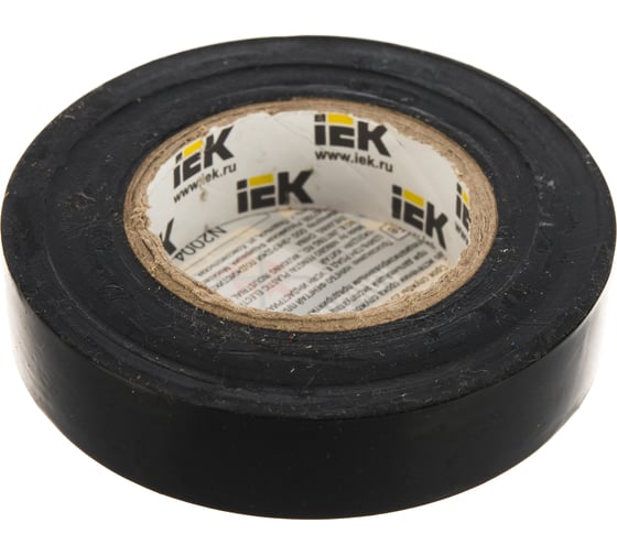 Изолента ПВХ 15мм, 20м, черная IEK ИЭК UIZ-13-10-K02