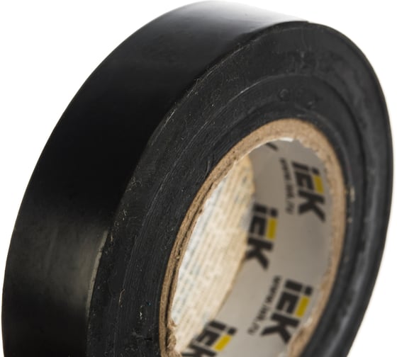 Изолента ПВХ 15мм, 20м, черная IEK ИЭК UIZ-13-10-K02