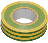 Изолента ПВХ 19мм, 20м, желто-зеленая IEK ИЭК UIZ-20-10-K52