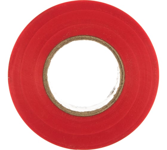 Изолента ПВХ 19мм, 20м, красная IEK ИЭК UIZ-20-10-K04