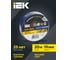 Изолента ПВХ 19мм, 20м, синяя IEK ИЭК UIZ-20-10-K07 5