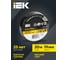 Изолента ПВХ 19мм, 20м, черная IEK ИЭК UIZ-20-10-K02 2