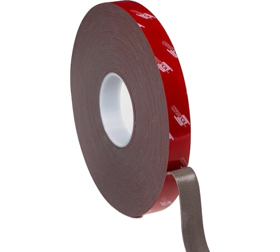 Пеноакриловая серая лента ORAFOL ORABOND UHB03110G 6 мм, 1,5 м, толщина 1 мм 3110-6