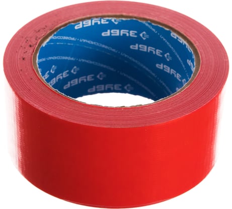 Армированная лента Зубр ПРОФЕССИОНАЛ влагостойкая, 48мм х 25м, красная 12094-50-25