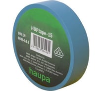 Изолента HAUPA ПВХ синий 15ммх20 м, d 74 мм 263830