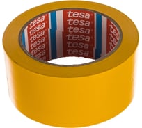 Малярная желтая лента ПВХ TESA 04172-00018-17