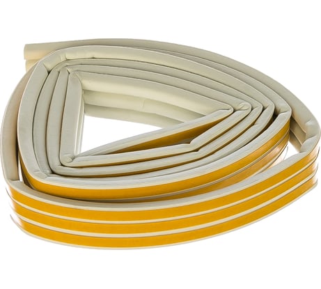 Резиновый уплотнитель TESA Премиум D-профиль белый 05393-00102-00