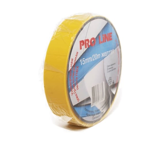 Изолента Proline 15 / 20 Желтый