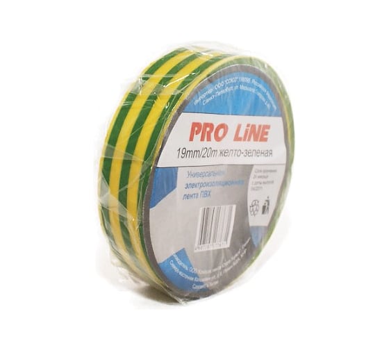 Изолента Proline 19 / 20 Желто-зеленый