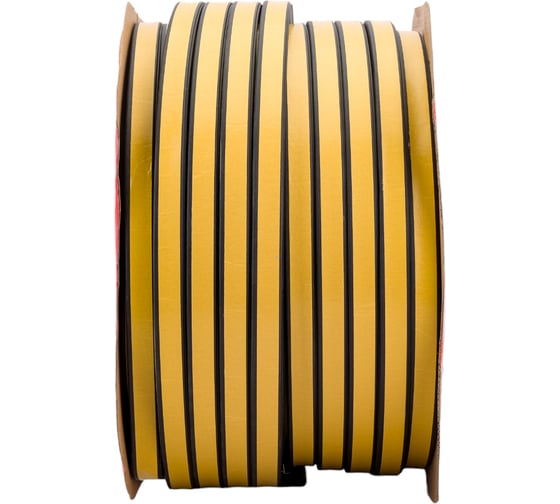 Гаражный уплотнитель STARFIX тип D, черный, 21x15 мм, 50 м SF1016-00