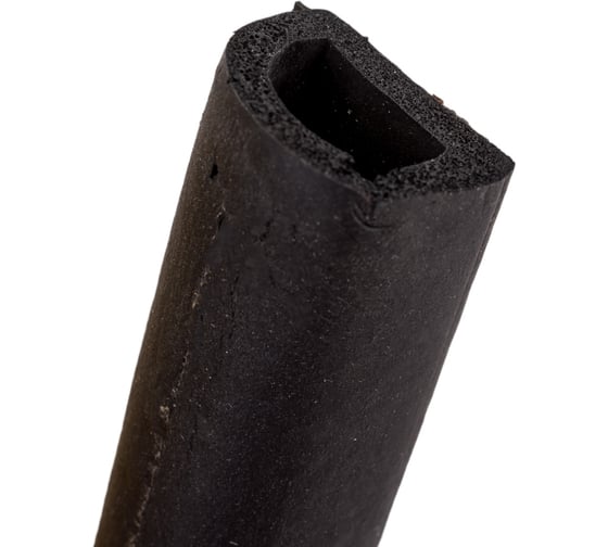 Гаражный уплотнитель STARFIX тип D, черный, 21x15 мм, 50 м SF1016-00