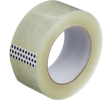 Клейкая упаковочная лента ООО Комус 48 мм х 132 м, прозрачный, 40 мкм, в упаковке 6 шт. 1773941