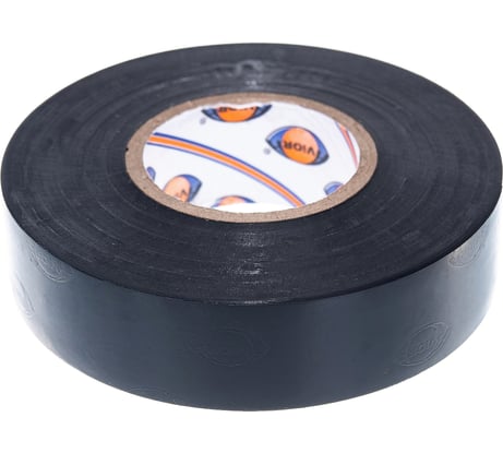 Профессиональная изолента AVIORA ПВХ, 19 мм, 20 м, черная 305-030