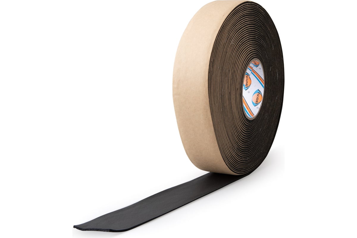 Самоклеящаяся армированная лента из вспененного каучука AVIORA 50 мм ...