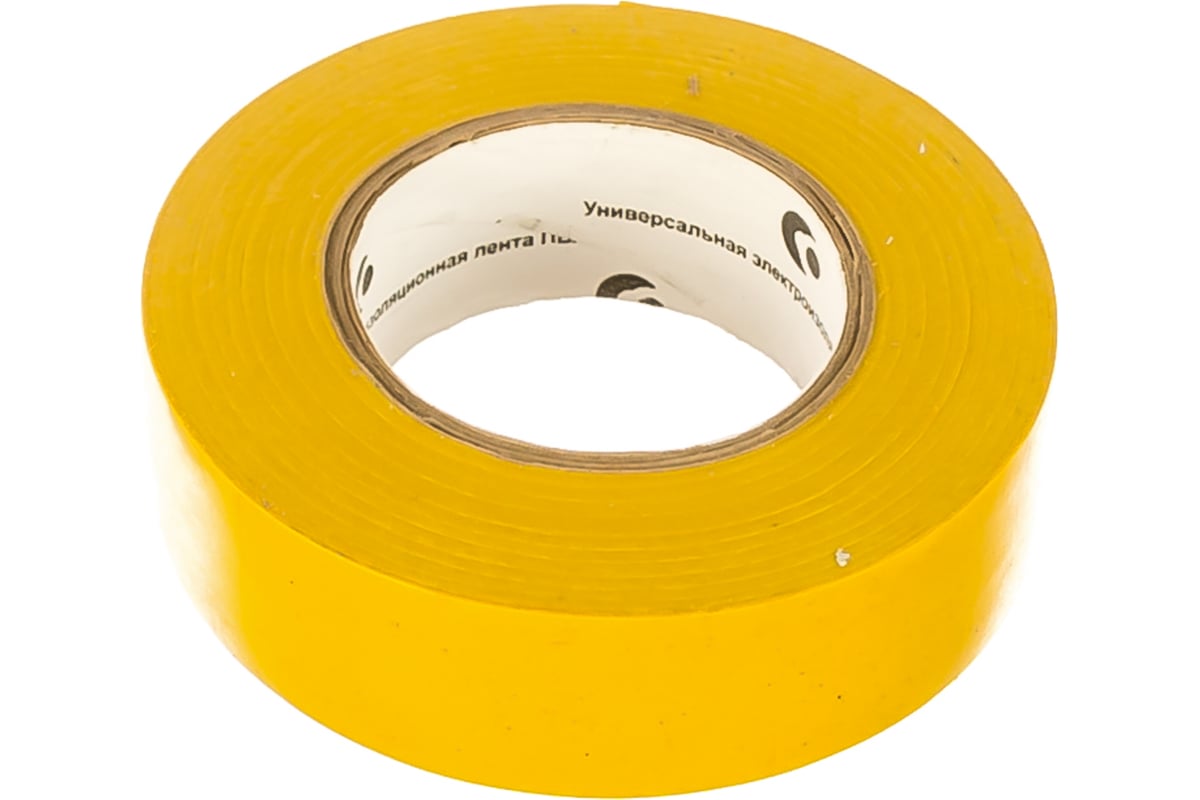 Изоляционная лента ULTIMA ПВХ, цвет желтый 1920yellow - выгодная цена .