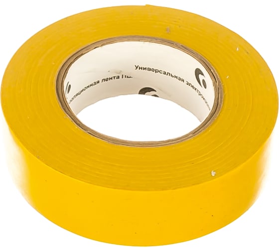 Изоляционная лента ULTIMA ПВХ, цвет желтый 1920yellow 1