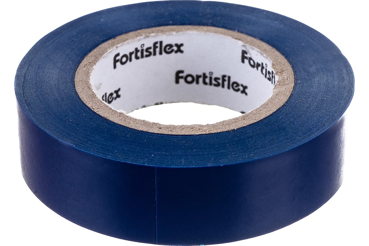 Изолента ПВХ FORTISFLEX 15 ммх0.15 ммх10 м синяя 71227 - выгодная цена ...