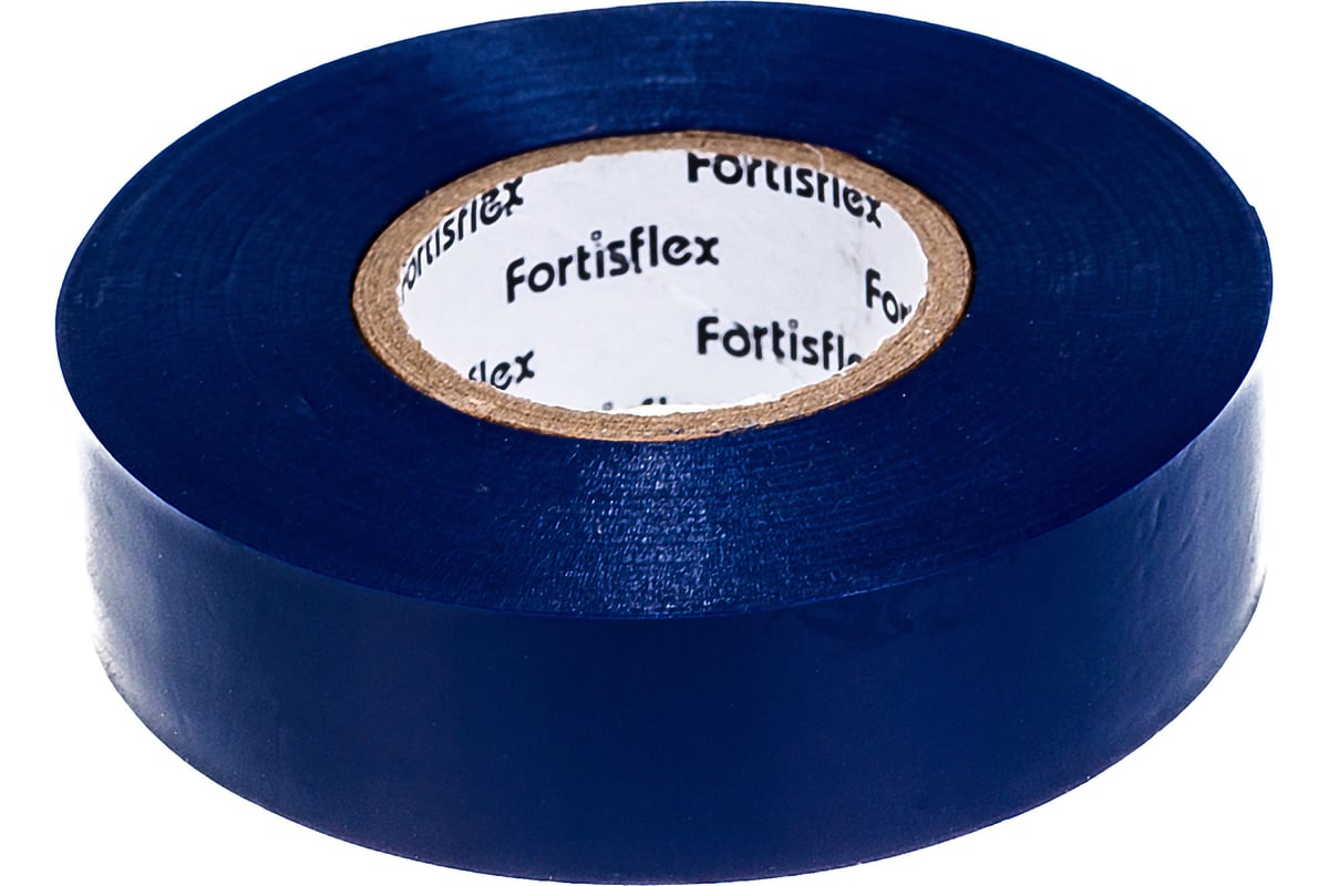 Изолента ПВХ FORTISFLEX 19 ммх0.15 ммх20 м синяя 71235 - выгодная цена ...