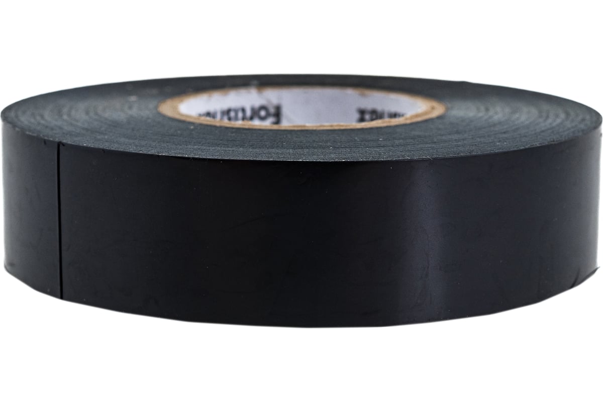 Изолента ПВХ FORTISFLEX Heavy Duty 19 ммх0.18 ммх20 м черная 71240 ...