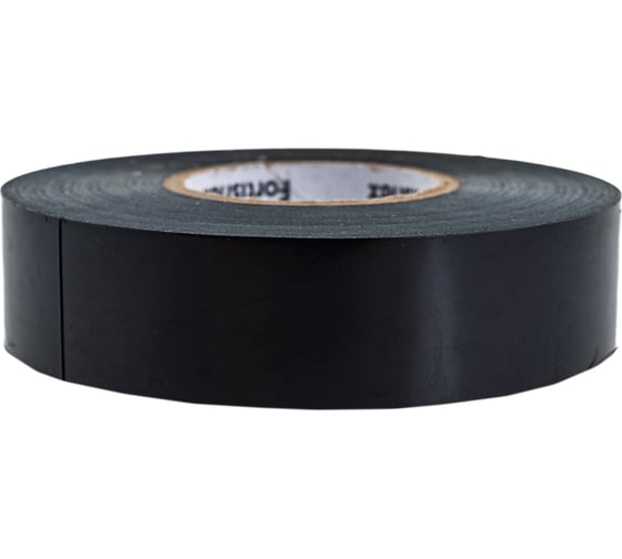 Изолента ПВХ FORTISFLEX Heavy Duty 19 ммх0.18 ммх20 м черная 71240