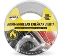 Алюминиевая лента AVIORA DSAF 60 мкм, 50 мм, 50 м 302-009