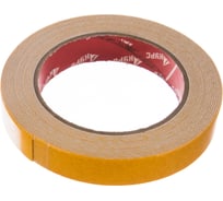 Монтажная клейкая лента на вспененной основе КУРС белая, 19мм х 5м 11786