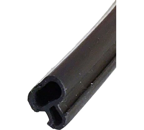 Универсальный ремонтный уплотнитель для окон и дверей KOMFORT москитные системы  черный, 10м УПЛР5004