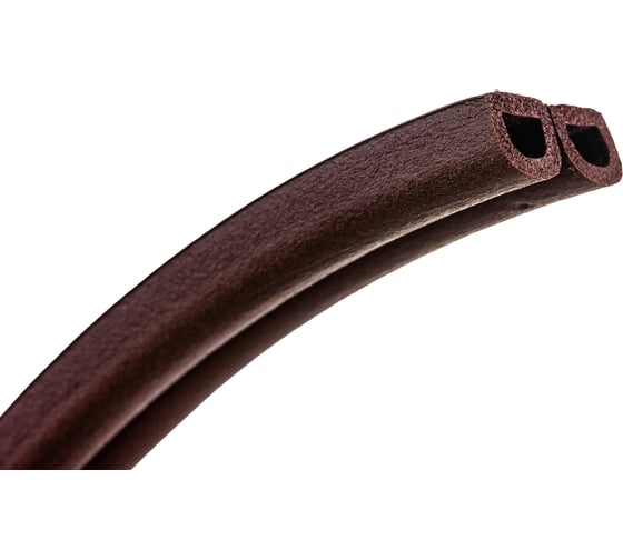 Уплотнитель (коричневый, D 9х8 мм, бухта 100 м) TECH-TOP 026-0002 53925