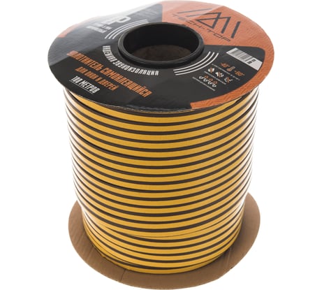 Уплотнитель (коричневый, P 9х5 мм, бухта 100 м) TECH-TOP 028-0002 53930