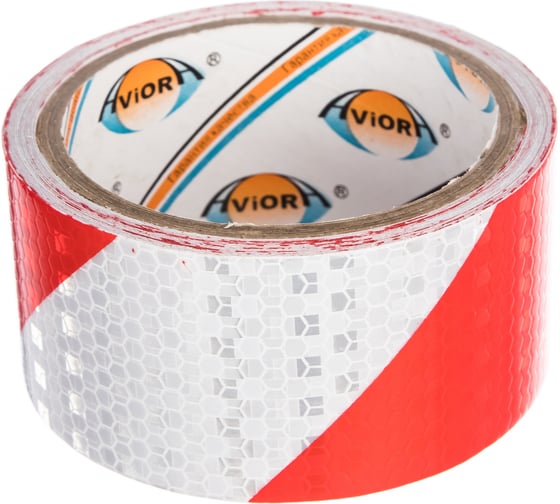 Светоотражающая самоклеящаяся сигнальная лента AVIORA 48 мм, 5 м 302-111