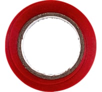 Изолента Volsten V02-7R-13х15-10 0,13х15 мм, красная, 10 метров 10284