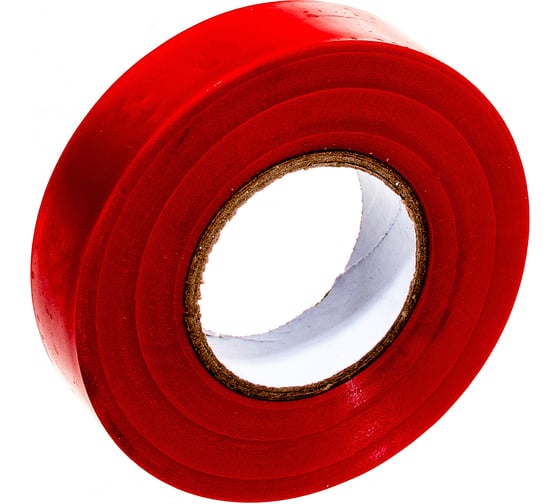 Изолента Volsten V02-7R-18х19-20 0,18х19 мм красная 20 метров 9787